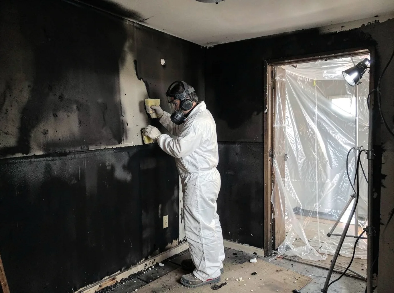 Fire Damage Restoration company in Halstead, KS